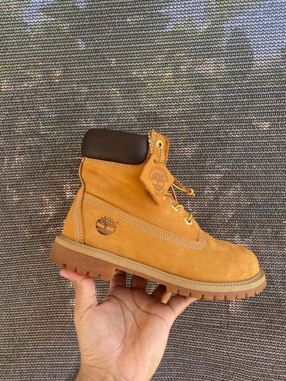 Timberland Premium 6-Inch Waterproof Boots in Wheat Nubuck